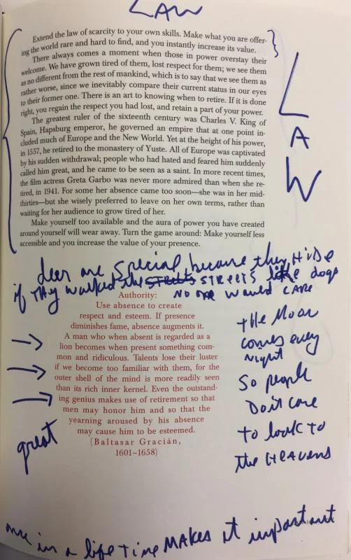 Michael Jackson The 48 Laws of Power annotations 2