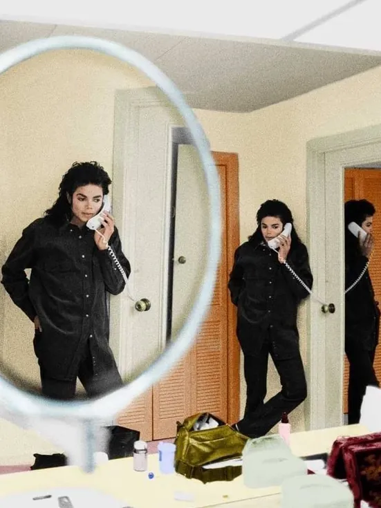 Michael Jackson photoshoot Bad era late 1980s