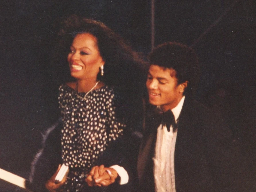 Michael Jackson Diana Ross Oscars Date 31.3.1981