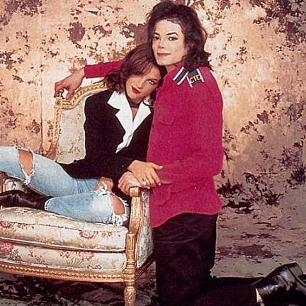 Michael Jackson Lisa Marie Presley 23.8.94 Dick Zimmerman