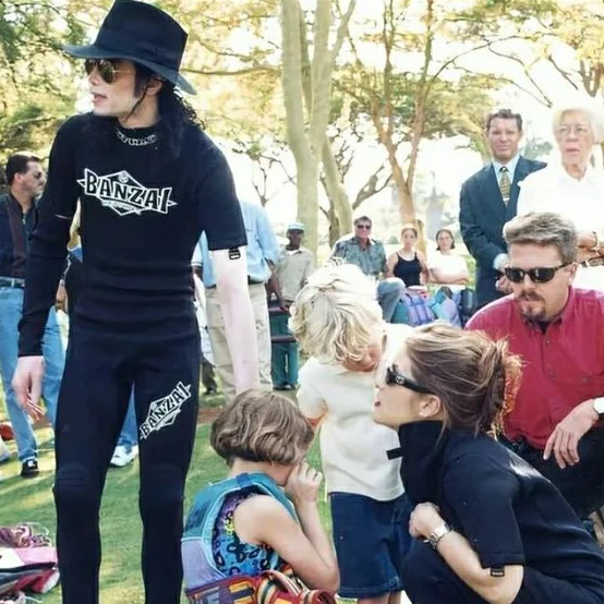 Michael Jackson Lisa Marie Presley African vacation 1997