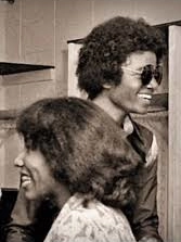 Michael Jackson Stephanie Mills ca 1977