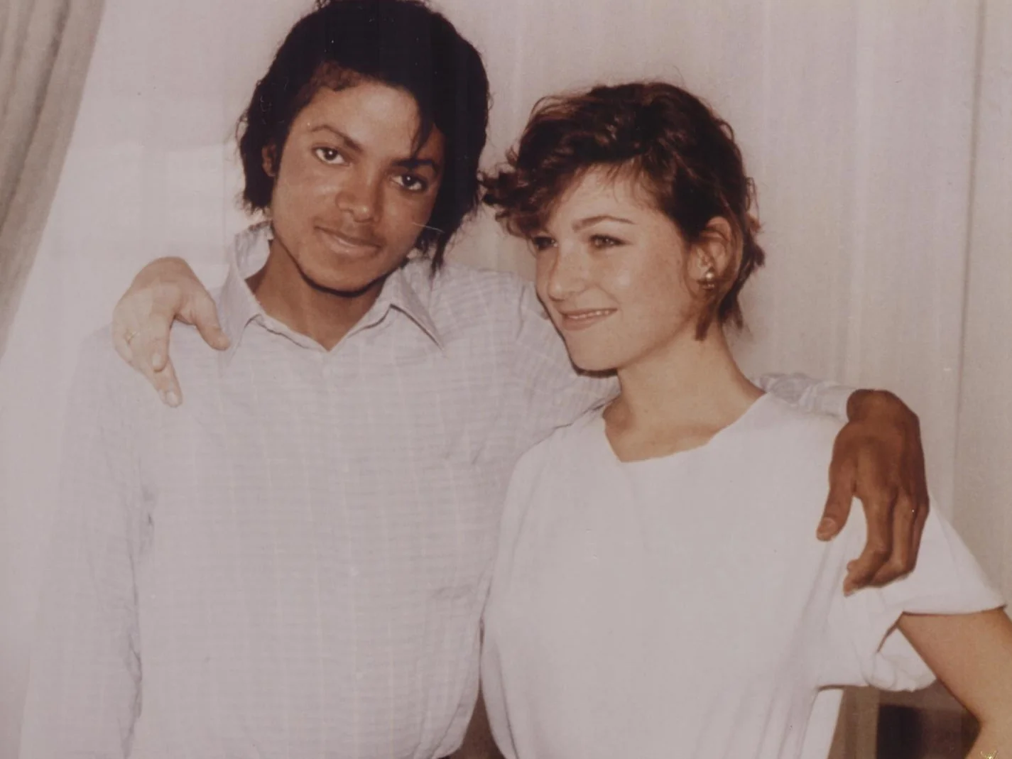 Michael Jackson Tatum O'Neal 1984