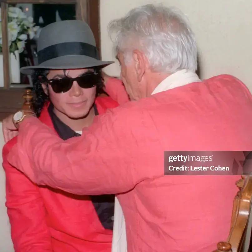 Michael Jackson uncomfortable Leonard Bernstein’s birthday 25.8.1986